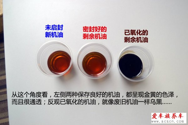 氧化之后便失效 已启封机油该如何保存？